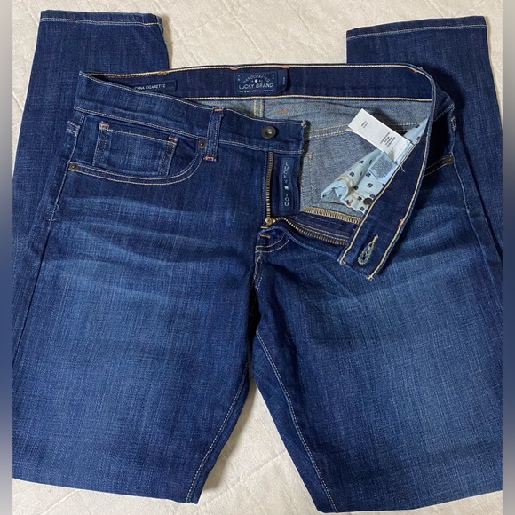 Lucky Brand Sienna Cigarette Jeans Women’s Size 8/29 Mid Rise Slim Straight - Picture 1 of 15